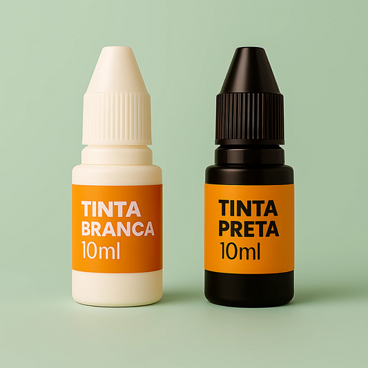Recarga Oficial DuoStamp · Tinta Negra y Blanca
